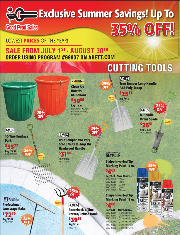 Good Prod Sales Flier Good Prod Sales Flier